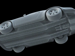 porsche cayenne 911 379 horsepower low-poly 3D Model