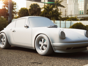 porsche cayenne 911 379 horsepower low-poly Modèle 3D
