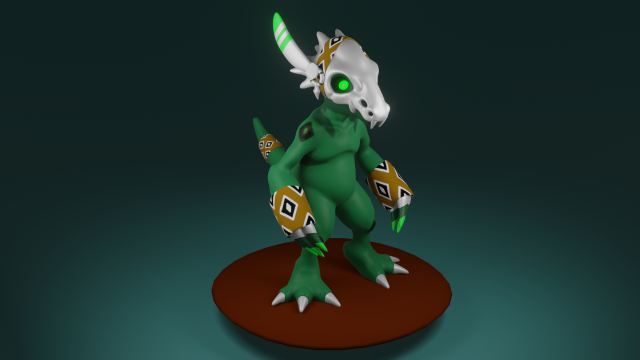 diggreen 3D Model .c4d .max .obj .3ds .fbx .stl .blend 
