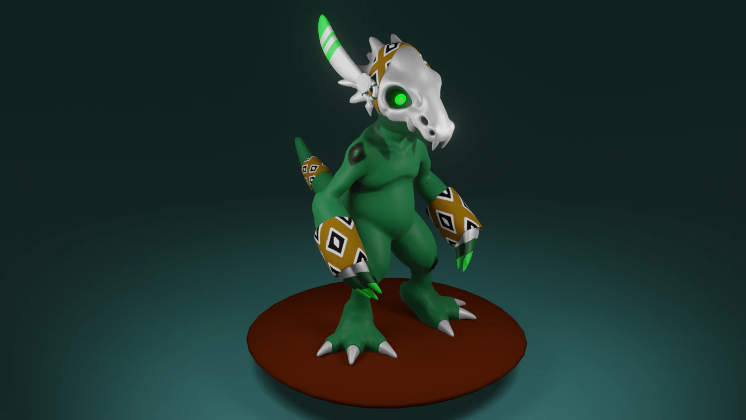diggreen 3D Model .c4d .max .obj .3ds .fbx .stl .blend 