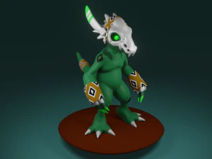 kazı yeşili 3D Model