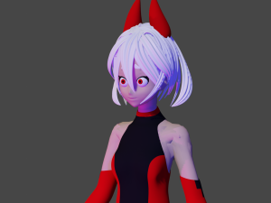 skingirl 3D 모델