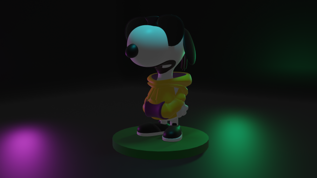 snoopy dogg Modello di stampa 3D .c4d .max .obj .3ds .fbx .stl .blend