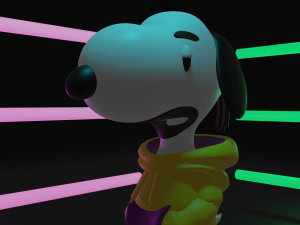 snoopy dogg Modello di stampa 3D