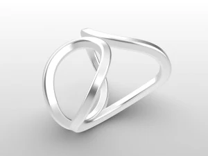 twisted ring 3D Model