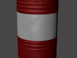 set of barrels Modelo 3D