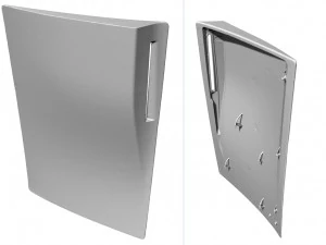 3d scan original ps5 sidepanels plates 3D Print Model