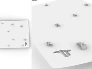 3d scan original ps5 sidepanels plates 3D Print Model