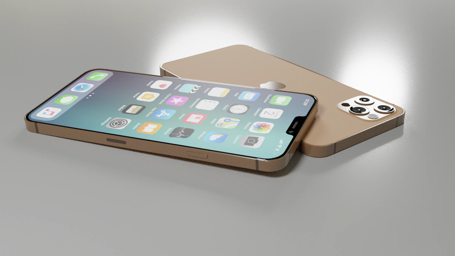 iphone 12 pro max 3D Model .c4d .max .obj .3ds .fbx .stl .blend