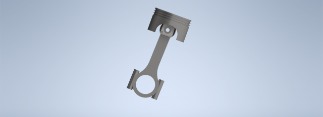 piston Model 3D .c4d .max .obj .3ds .fbx .stl .blend 