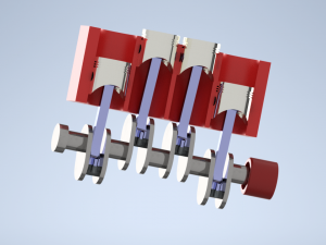 engine Model 3D