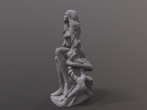 nympf 3D 프린트 모델