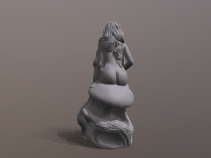 nympf 3D 프린트 모델