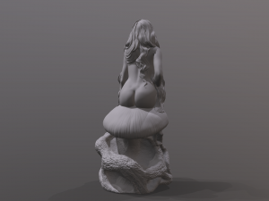 nympf 3D 프린트 모델