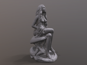 nympf 3D 프린트 모델
