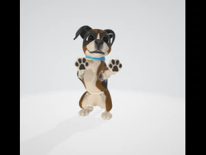 개 애니메이션 팩 10 애니메이션 3D 모델