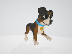 dog animation pac 10 animations Modèle 3D
