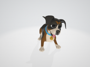 dog animation pac 10 animations Modèle 3D