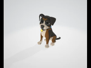 개 애니메이션 팩 10 애니메이션 3D 모델