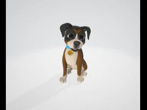 개 애니메이션 팩 10 애니메이션 3D 모델