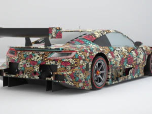 supper car 3D Model