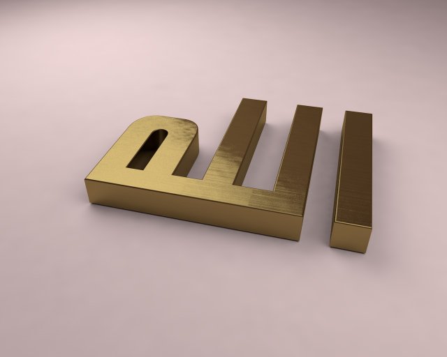 allah gold 3D Model .c4d .max .obj .3ds .fbx .stl .blend 