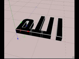 allah gold 3D Model