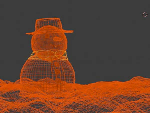 snowman 3D Model