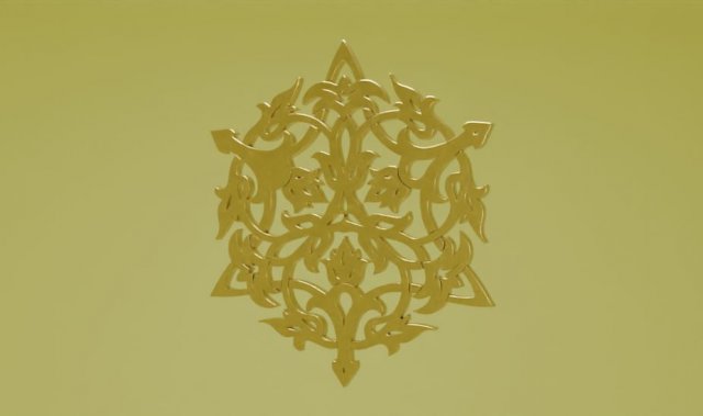vector ornomental Modelo 3D .c4d .max .obj .3ds .fbx .stl .blend 