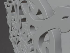 vector ornomental Modelo 3D