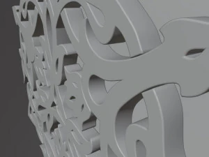 vector ornomental 3D Model