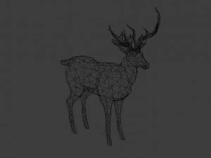deer lowpoly 3D Model