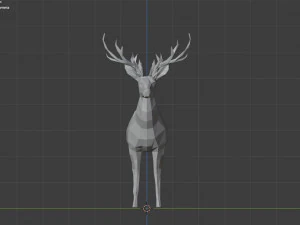 deer lowpoly 3D Model