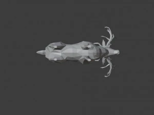 deer lowpoly 3D Model