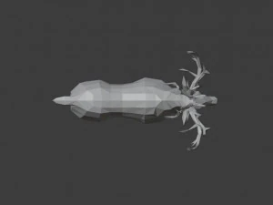 deer lowpoly 3D Model