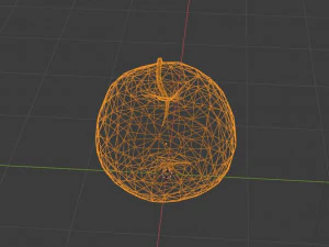 apple lowpolly 3D Print Model