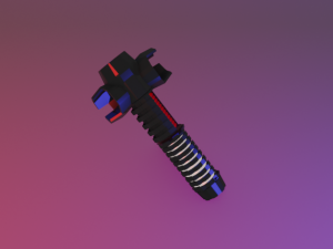 lightsaber Modelo 3D