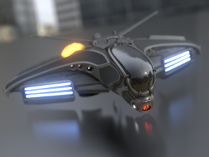spaceship 3D Model