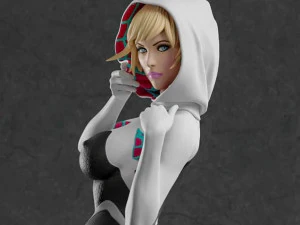 Spider Gwen - 3D print STL files 3D Print Model