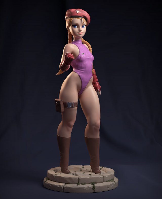Cammy White - 3D print STL files 3D Print Model .c4d .max .obj .3ds .fbx .stl .blend 