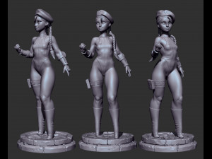 Cammy White - 3D print STL files 3D Print Model