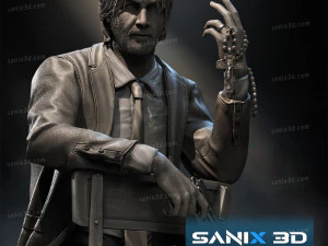 John Wick - 3D 프린트 STL 파일 3D 프린트 모델