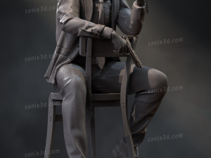 John Wick - 3D print STL files 3D Print Model