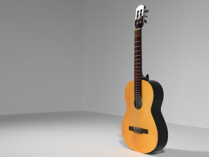 classic guitar 3D Model