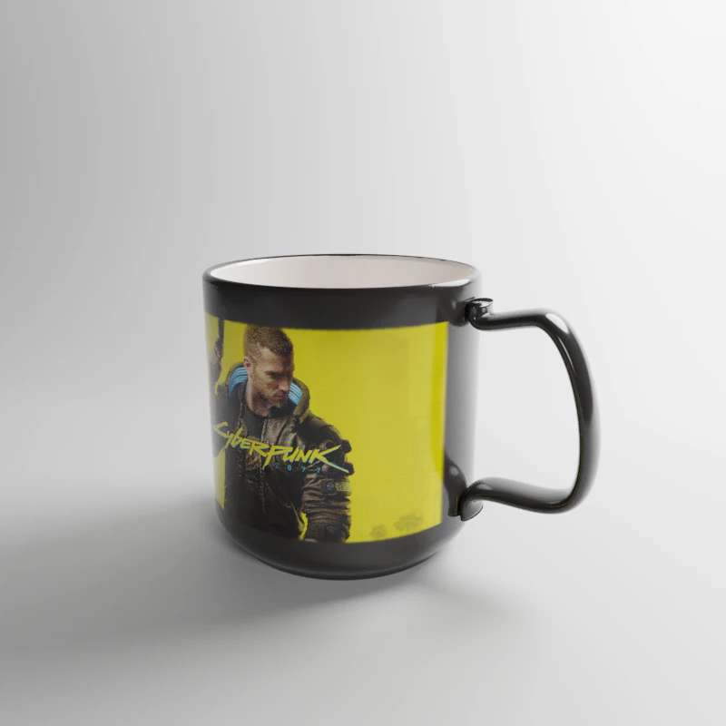 mug cyberpunk Model 3D .c4d .max .obj .3ds .fbx .stl .blend 