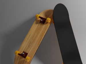 skateboard 3D Model