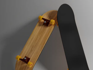 skateboard 3D Model