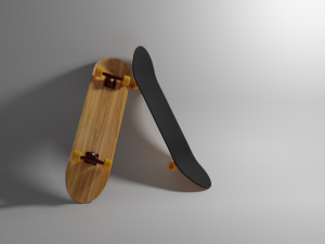 skateboard 3D Model