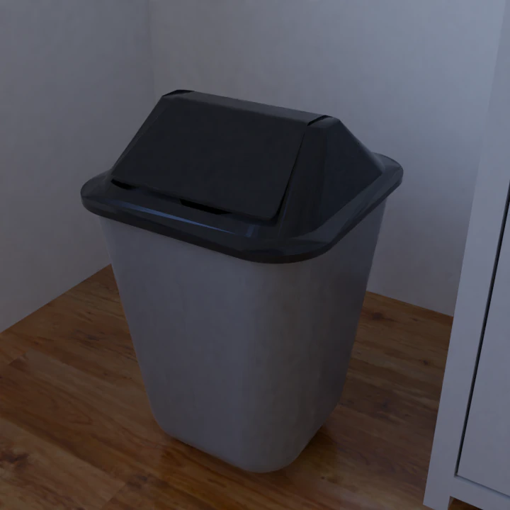 trash bin 3D Model .c4d .max .obj .3ds .fbx .stl .blend 
