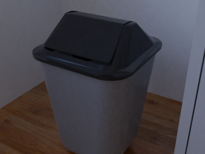 trash bin 3D Model